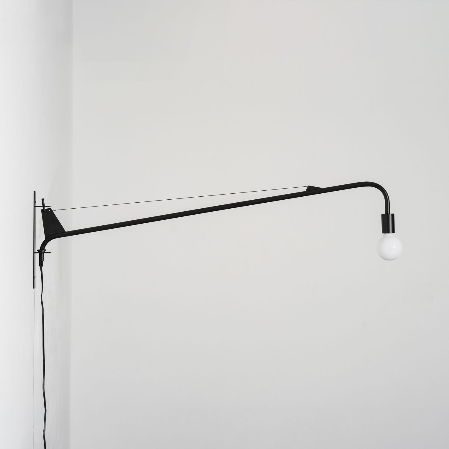 Applique Murale Bras Long Minimaliste Style Réglable