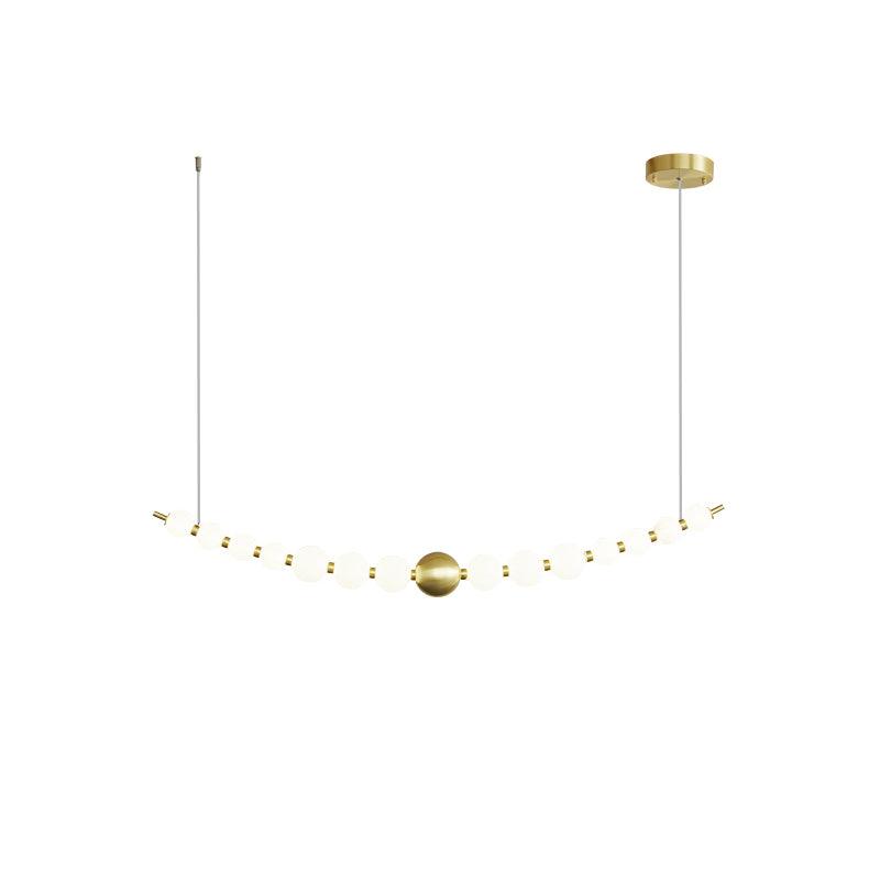 Linea Suspension Laiton Contemporaine