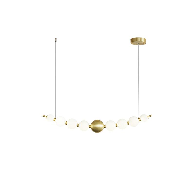 Linea Suspension Laiton Contemporaine