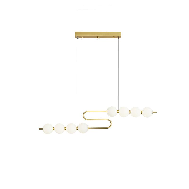 Linea Suspension Laiton Contemporaine