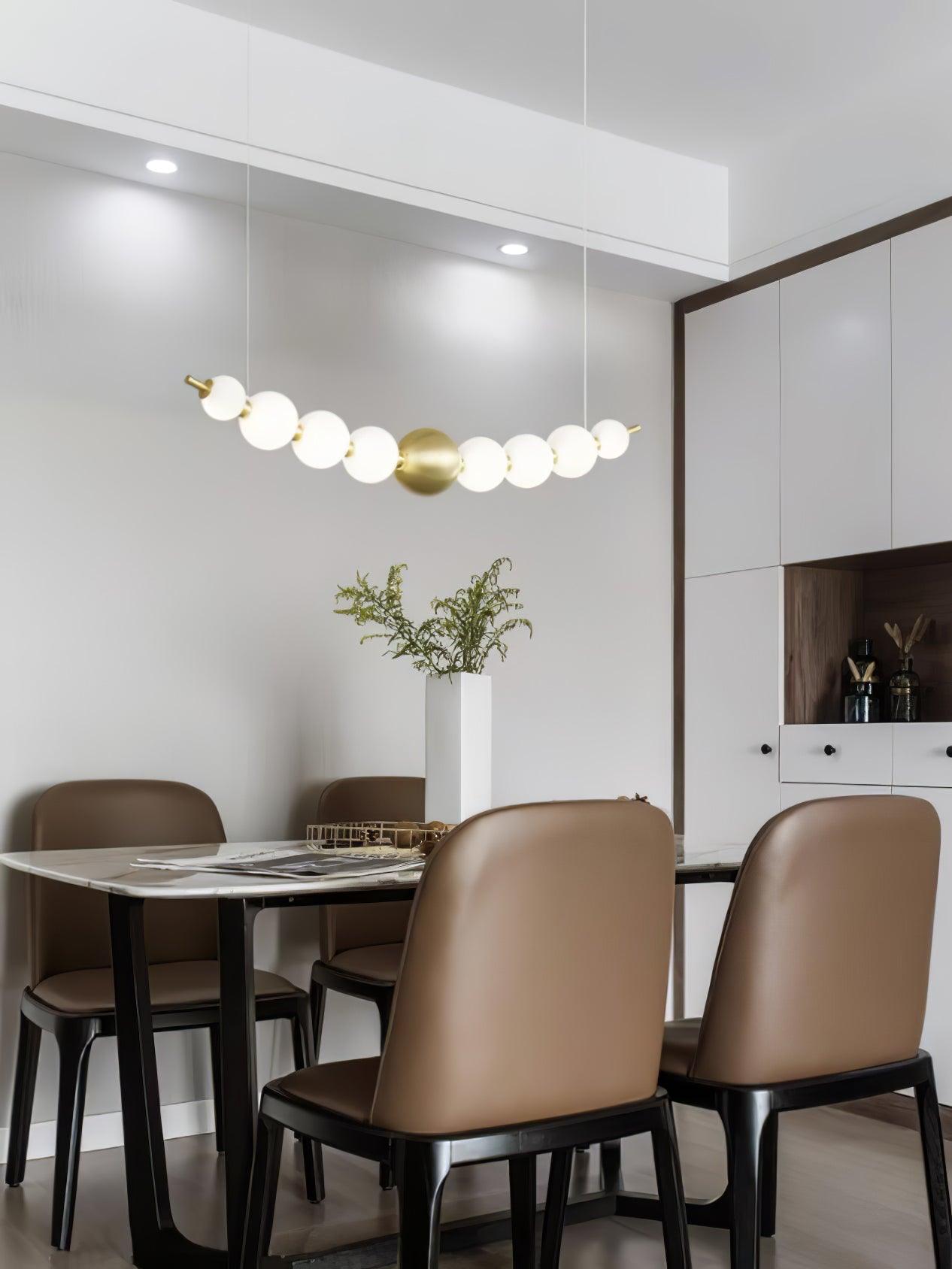 Linea Suspension Laiton Contemporaine