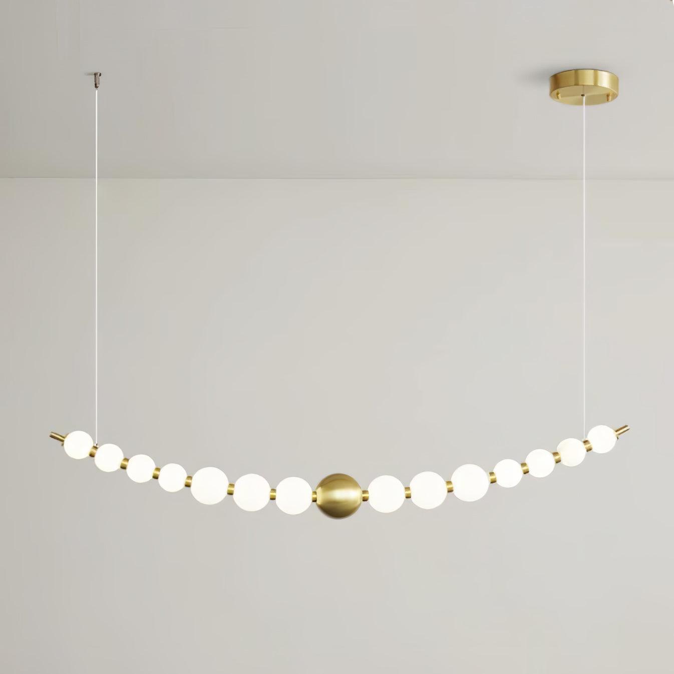 Linea Suspension Laiton Contemporaine