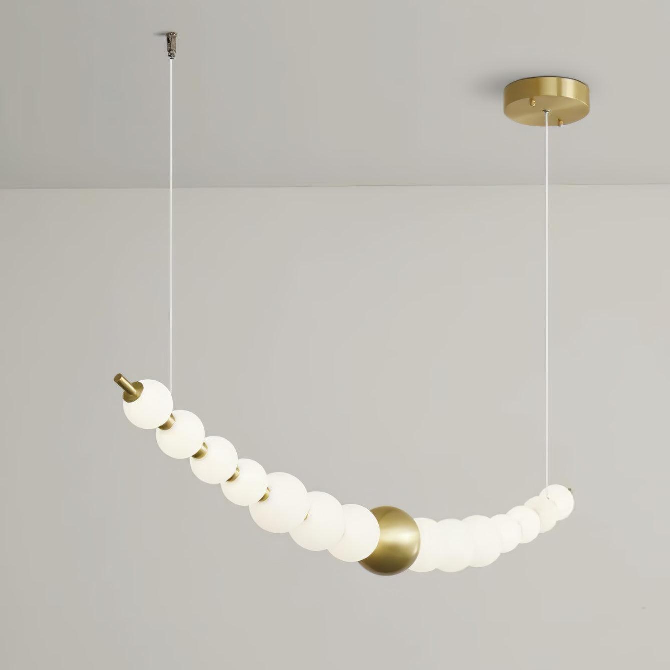 Linea Suspension Laiton Contemporaine