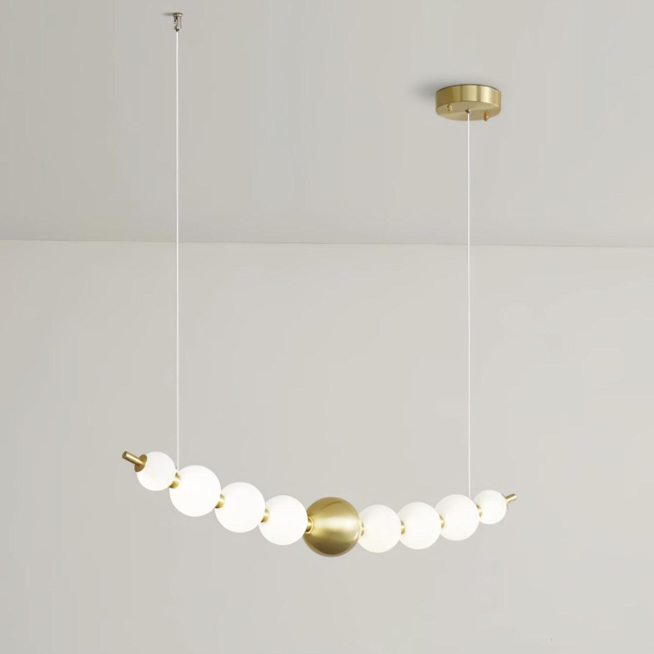 Linea Suspension Laiton Contemporaine