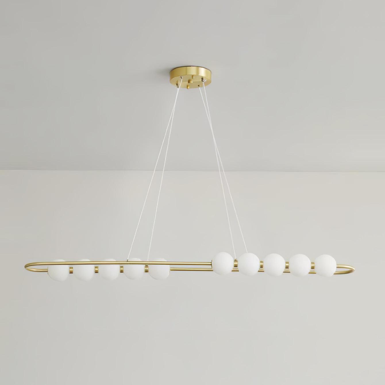 Linea Suspension Laiton Contemporaine