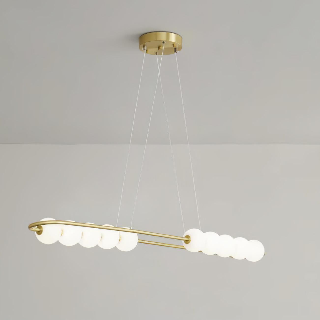 Linea Suspension Laiton Contemporaine