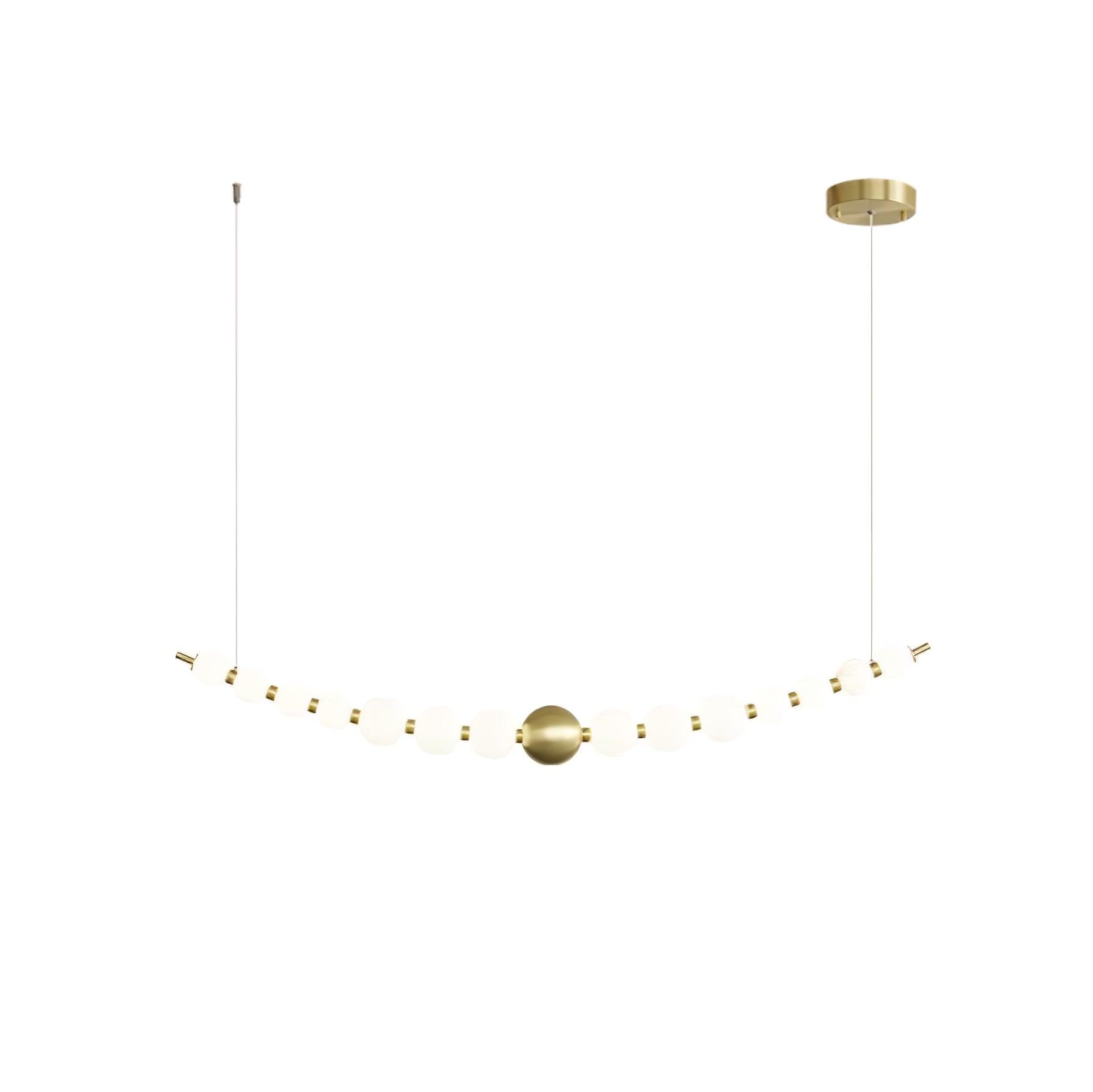 Linea Suspension Laiton Contemporaine
