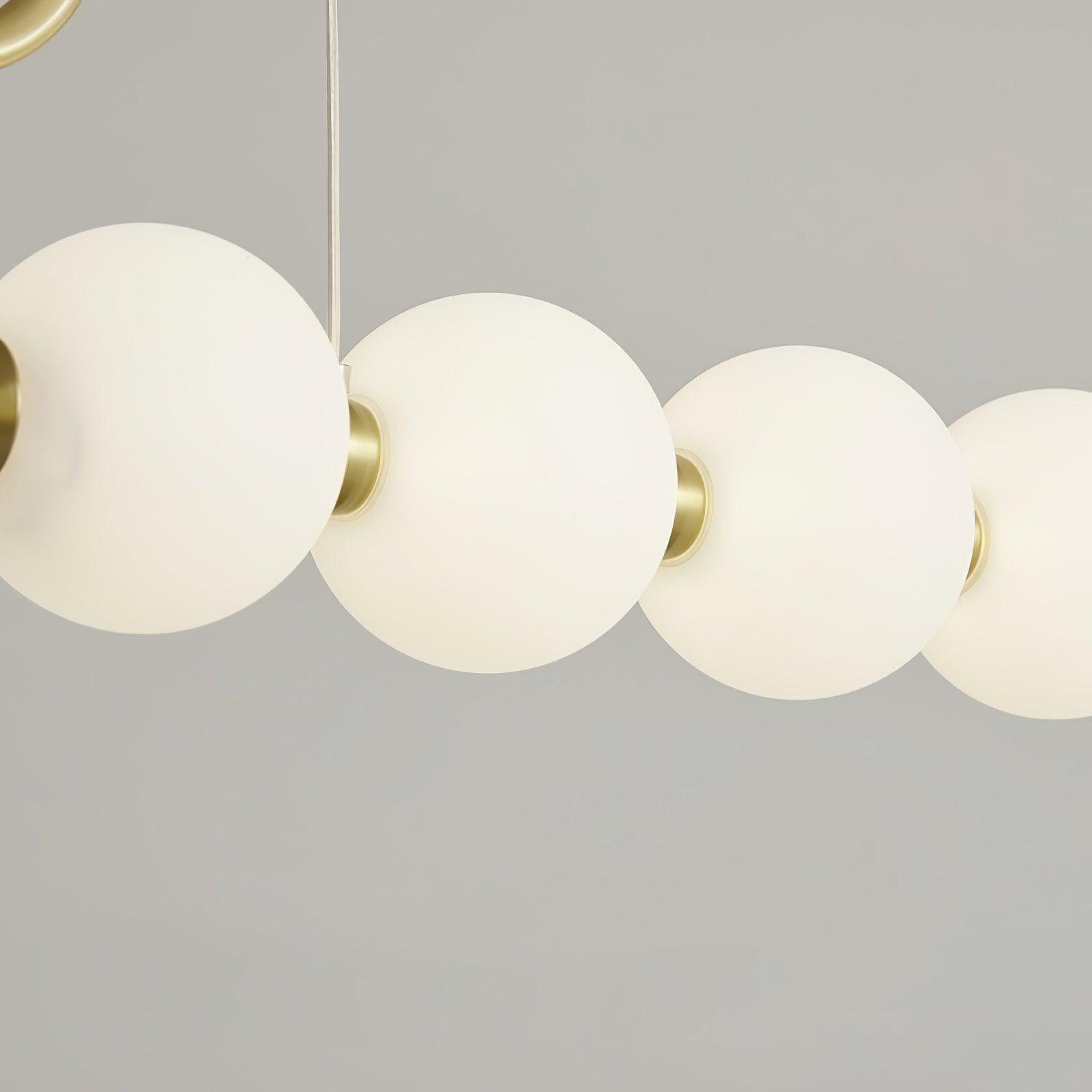 Linea Suspension Laiton Contemporaine