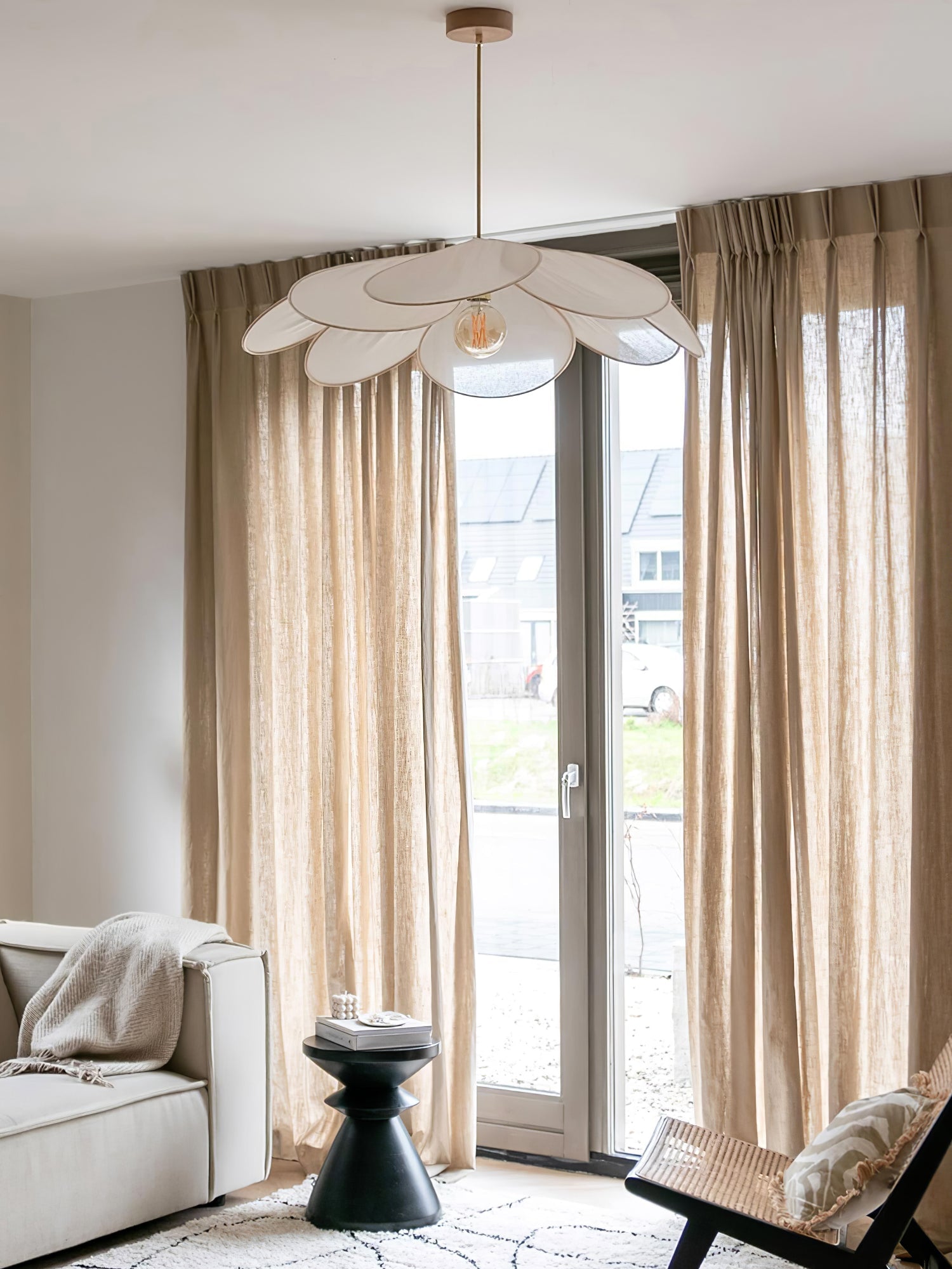 Zerithire Suspension en Tissu Inspiration Naturelle