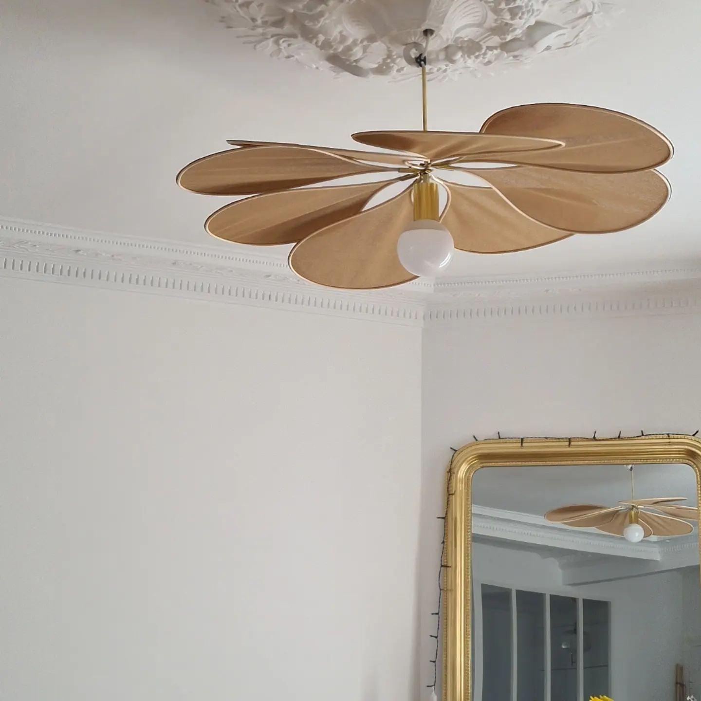 Zerithire Suspension en Tissu Inspiration Naturelle