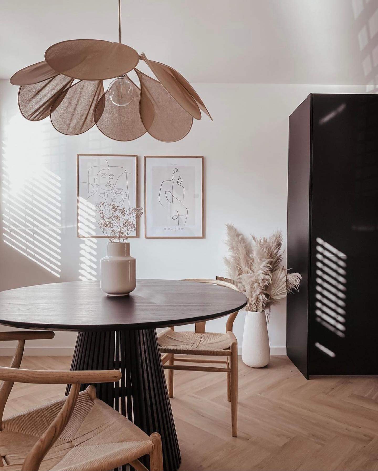 Zerithire Suspension en Tissu Inspiration Naturelle