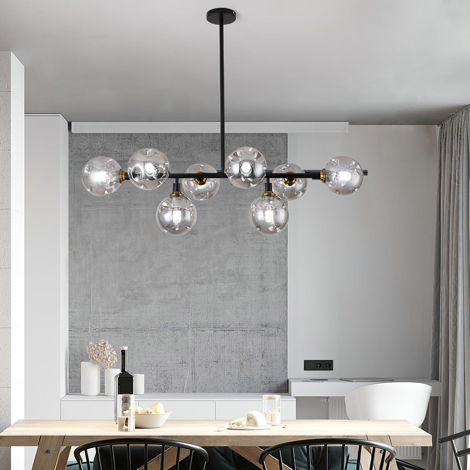 Lustra Suspension Lampe Minimaliste en Acrylique