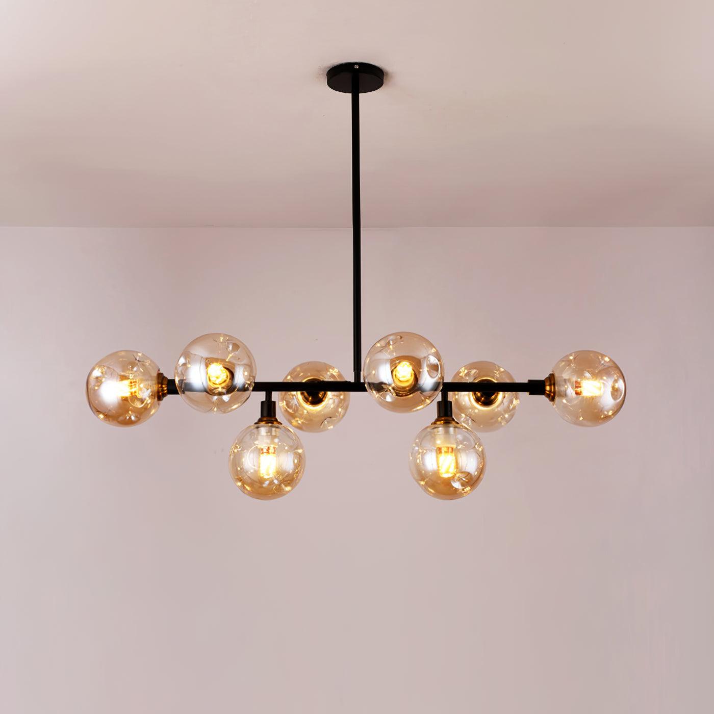 Lustra Suspension Lampe Minimaliste en Acrylique