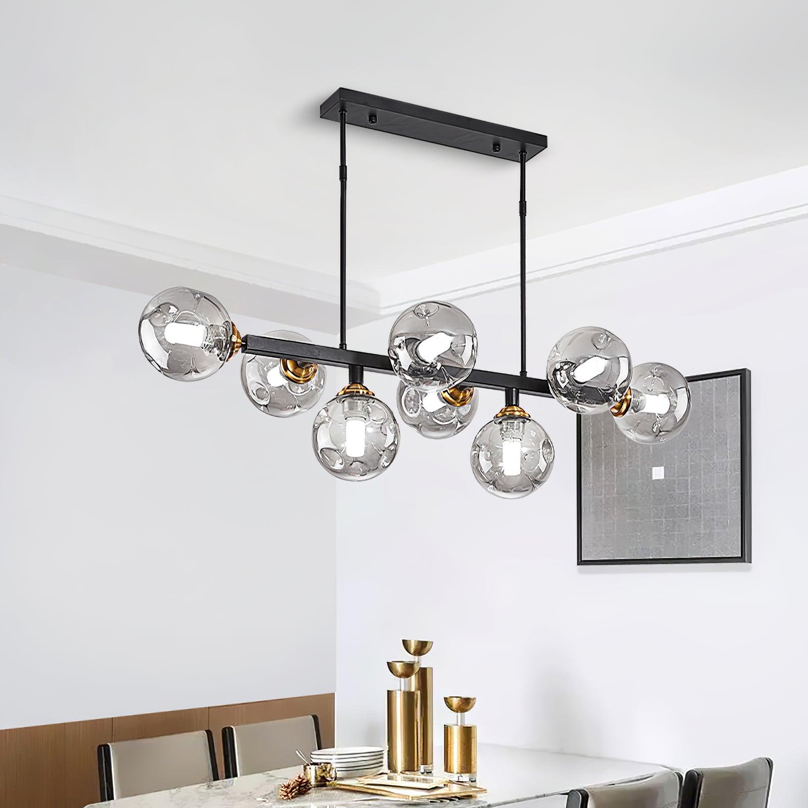 Lustra Suspension Lampe Minimaliste en Acrylique