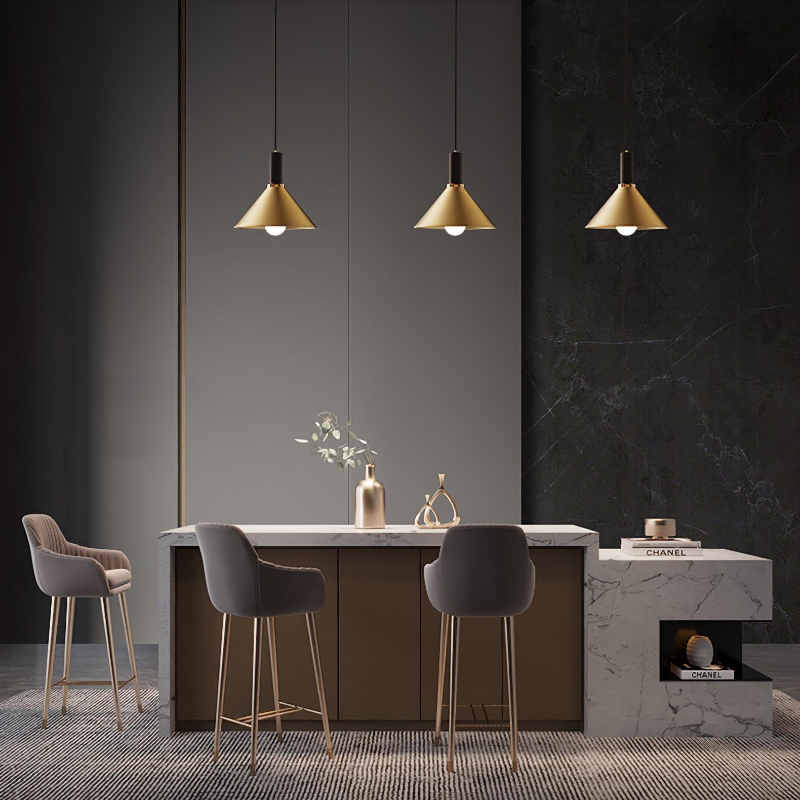 Orion Suspension Conique en Laiton