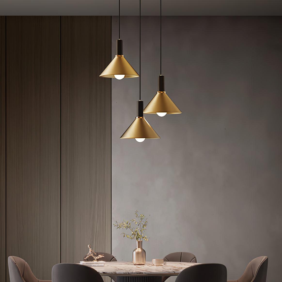 Orion Suspension Conique en Laiton