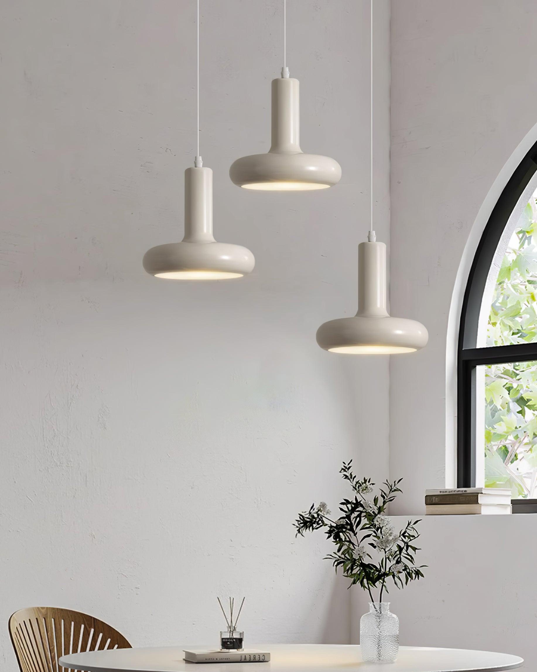 Puck Suspension Sculpturale en Forme de Donut