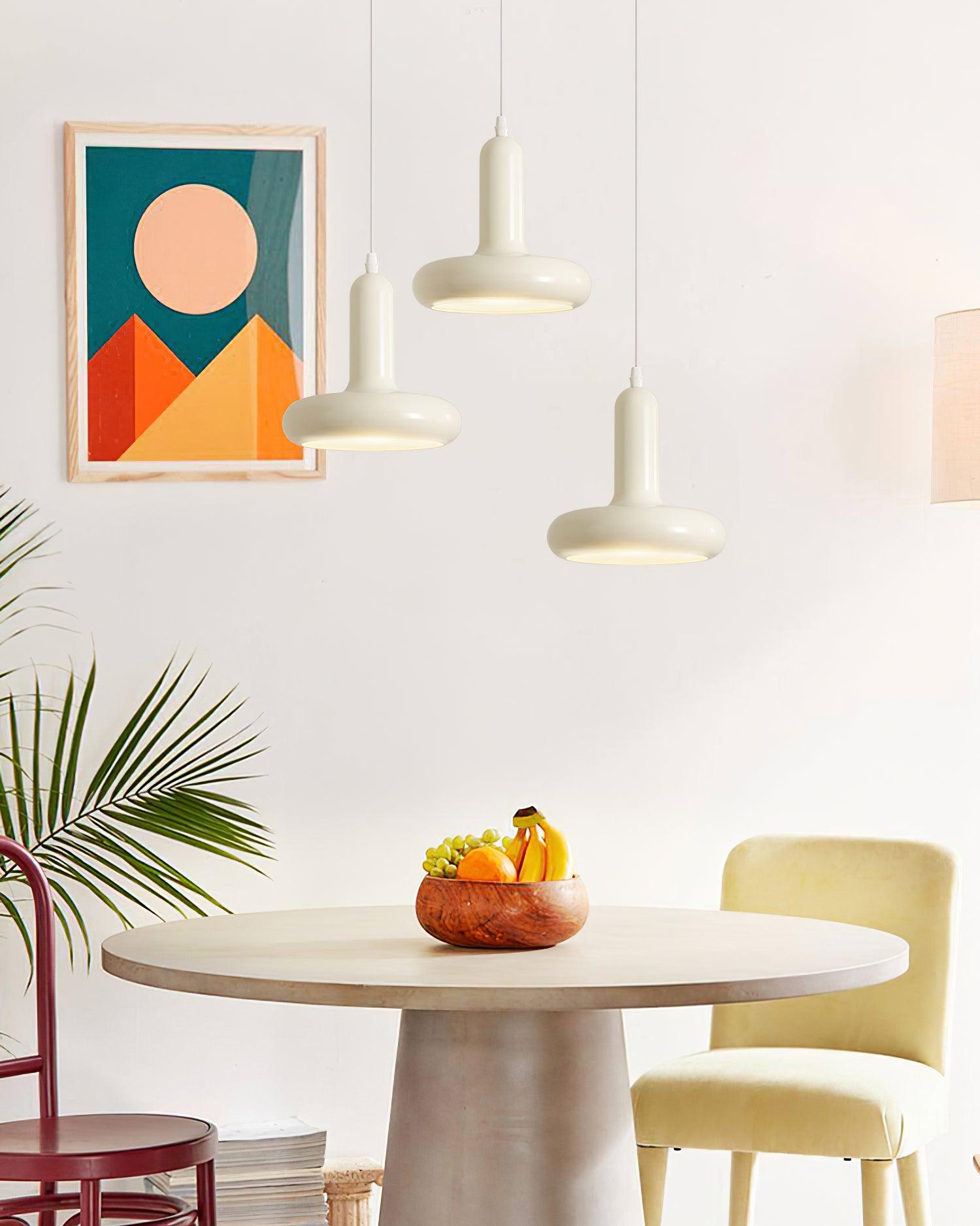 Puck Suspension Sculpturale en Forme de Donut