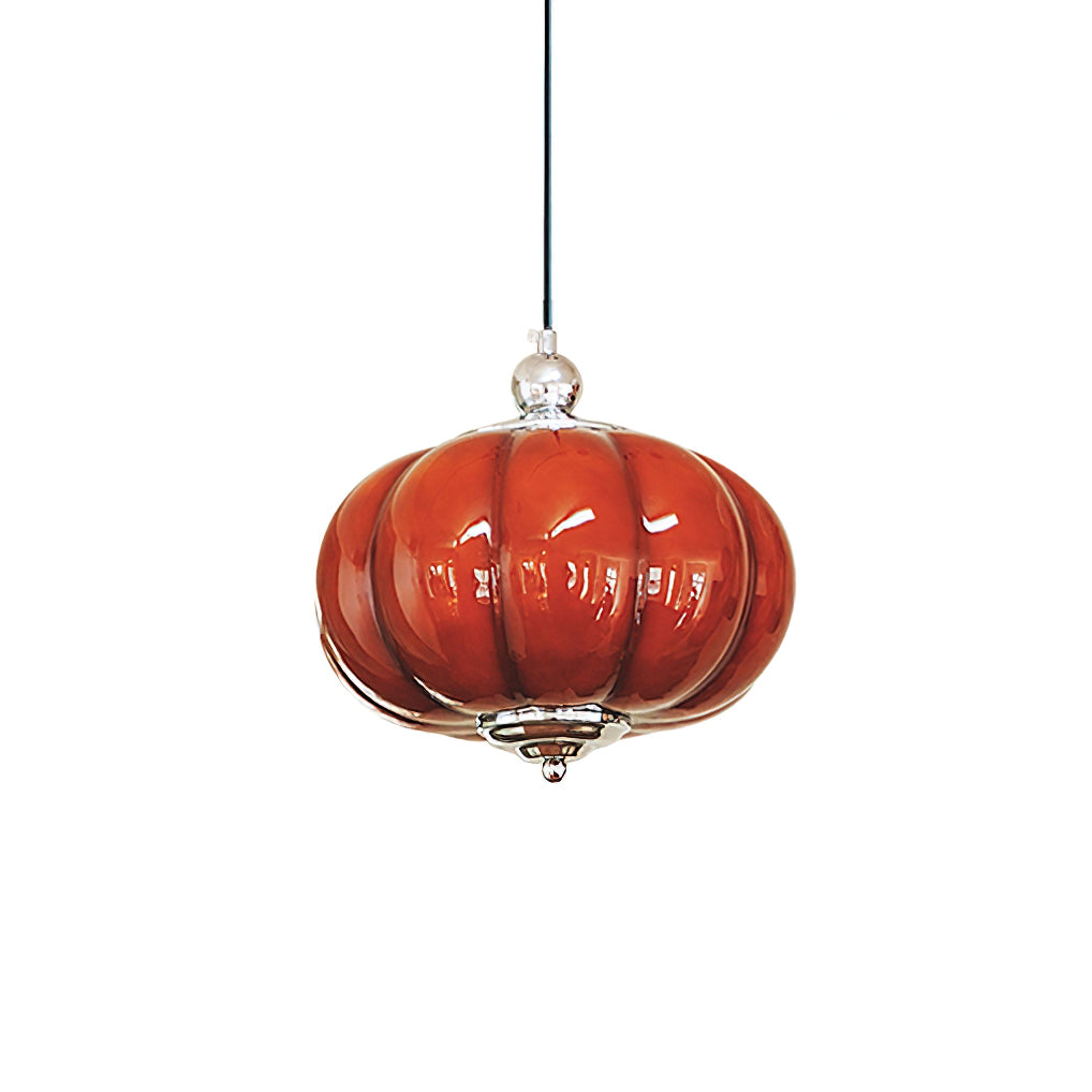 Pumpink Suspension en Verre Vintage
