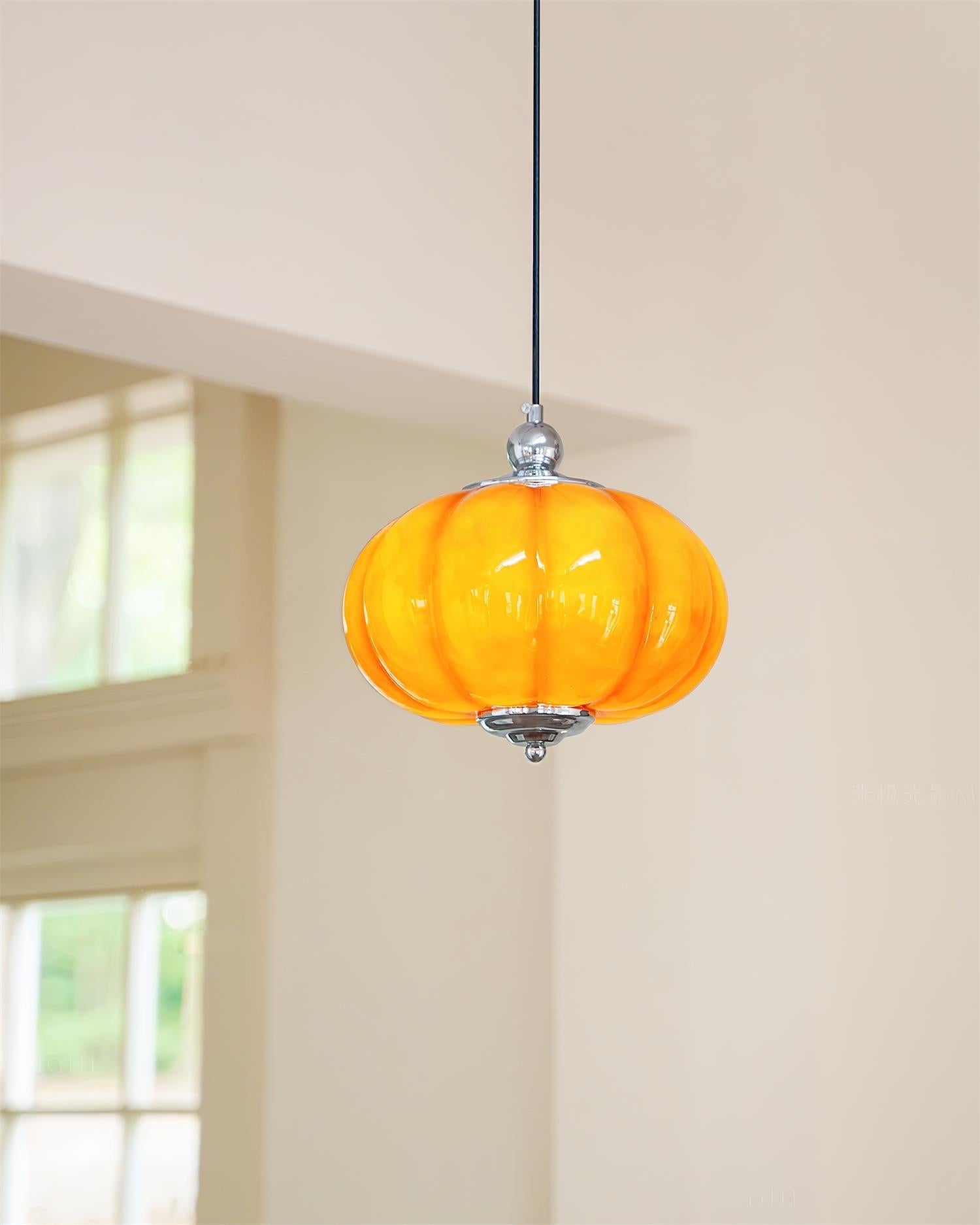 Pumpink Suspension en Verre Vintage