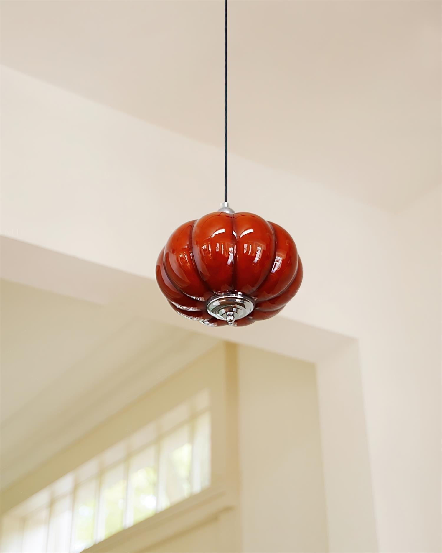 Pumpink Suspension en Verre Vintage