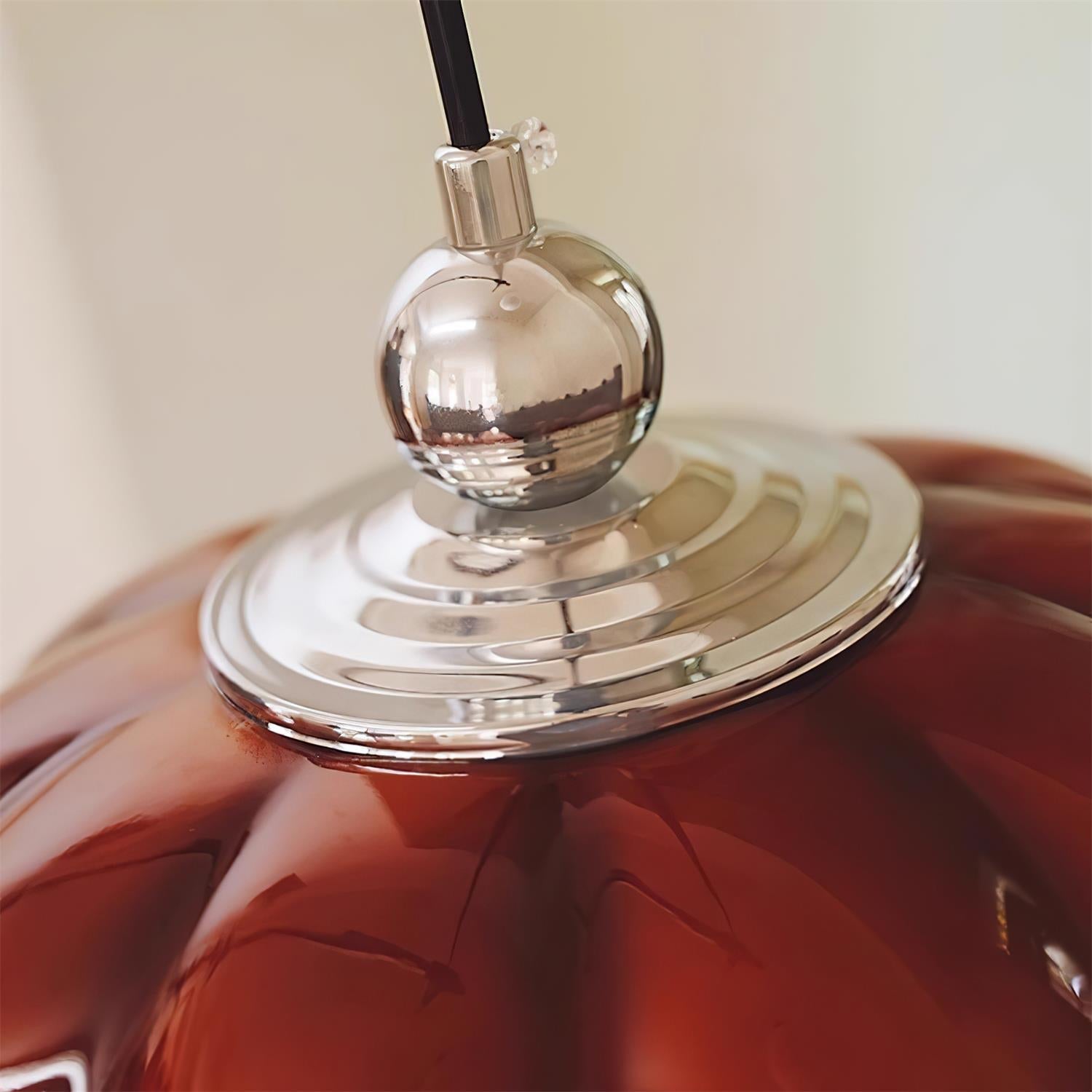 Pumpink Suspension en Verre Vintage