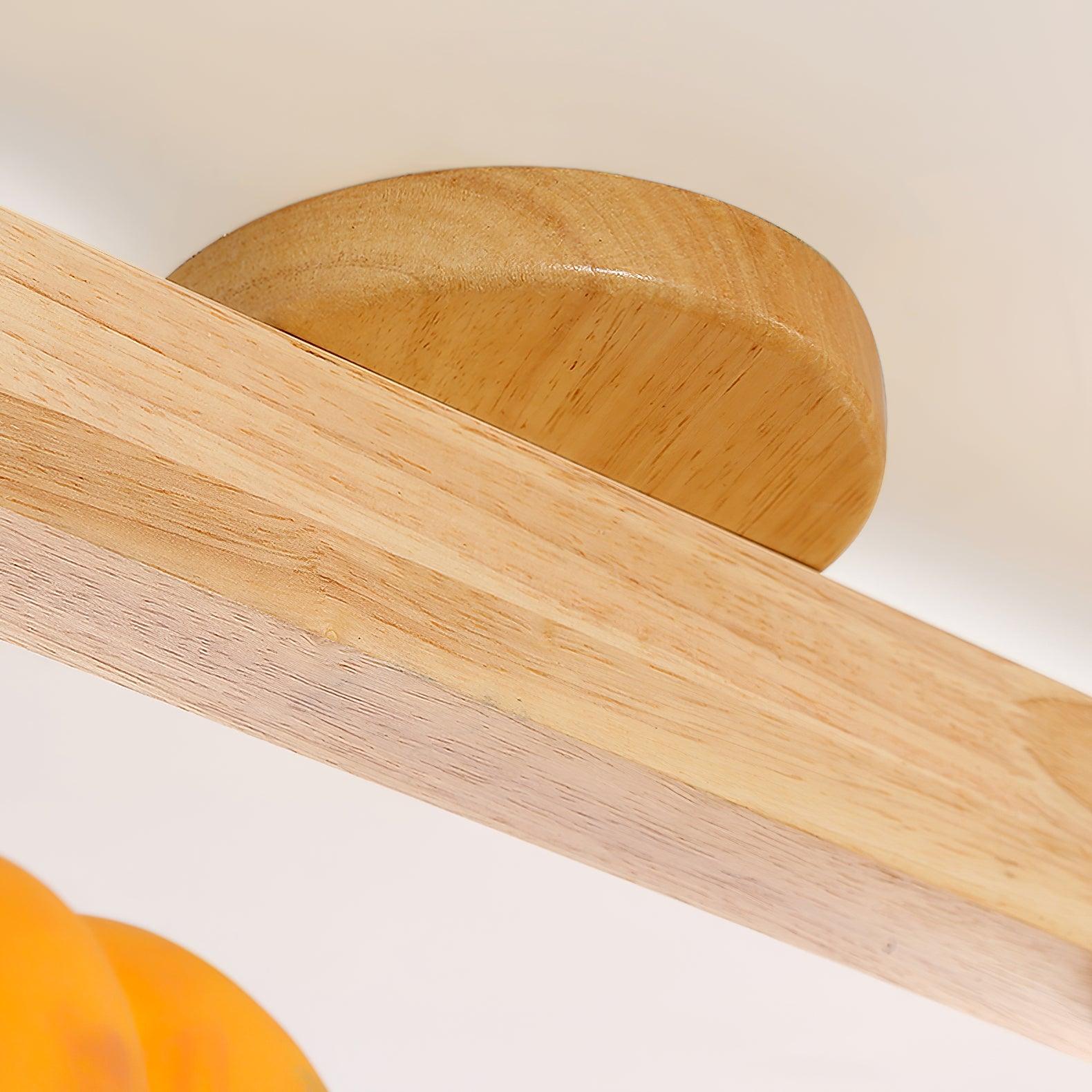 Pumpkin Plafonnier en Bois