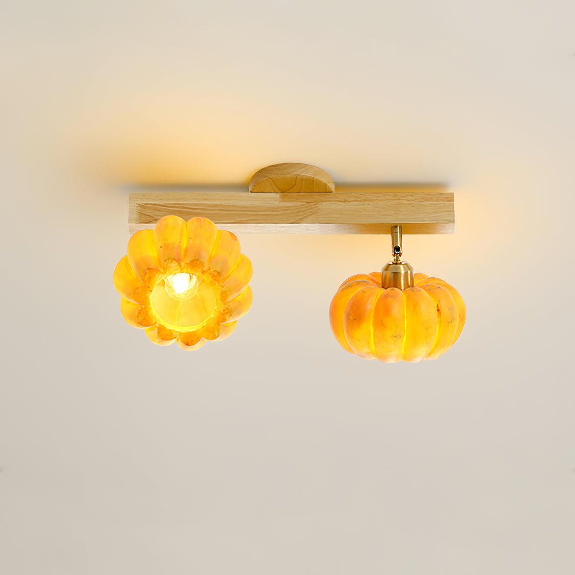 Pumpkin Plafonnier en Bois