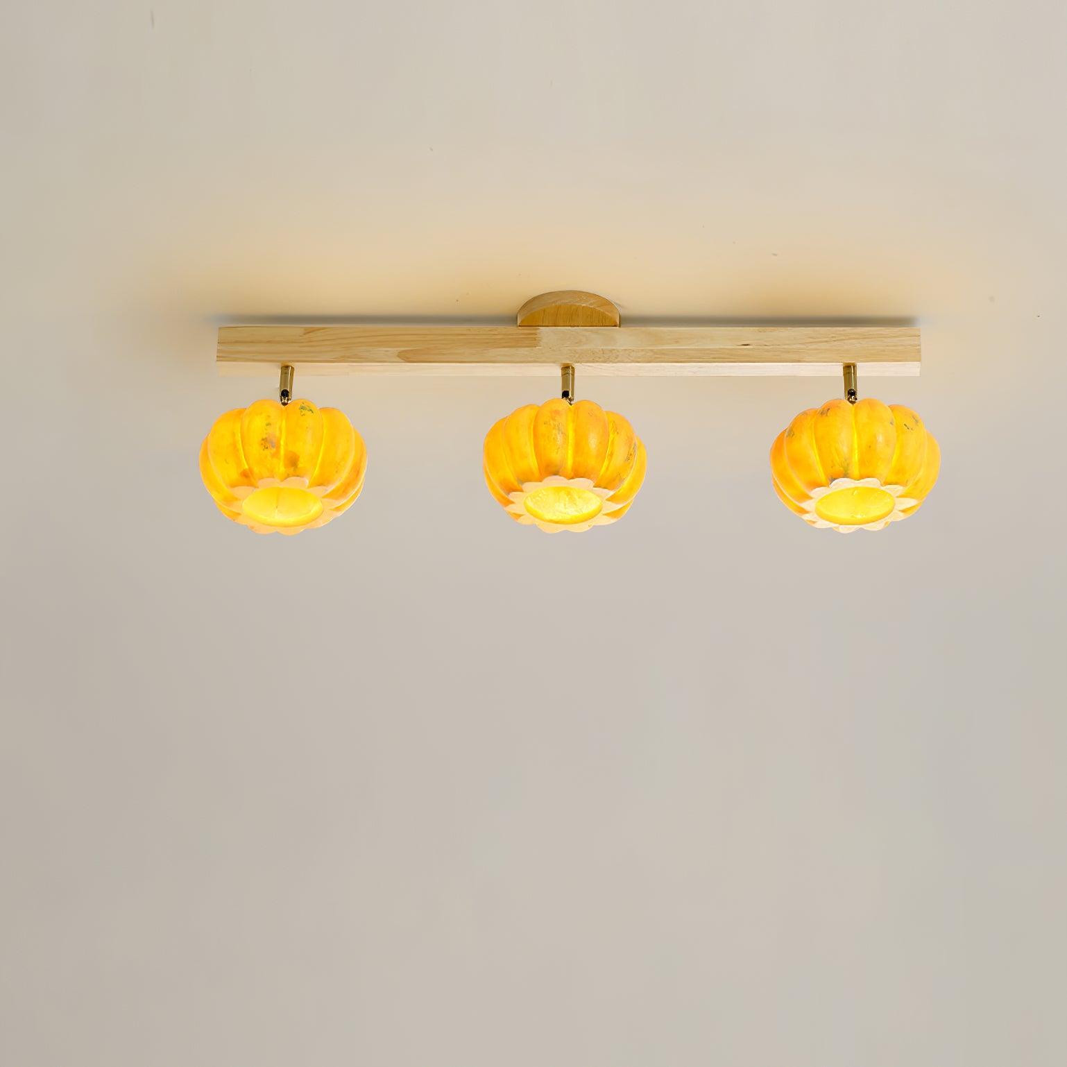 Pumpkin Plafonnier en Bois