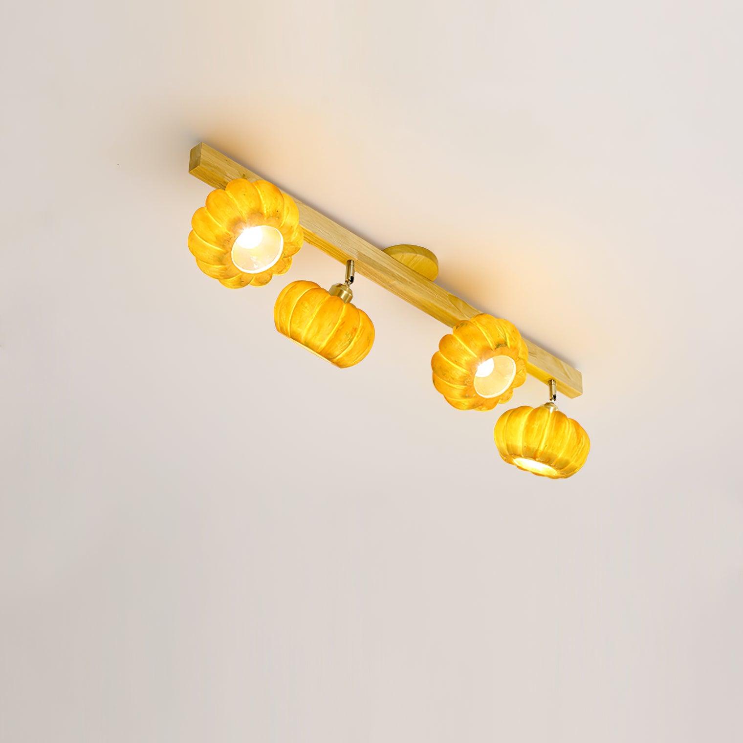 Pumpkin Plafonnier en Bois