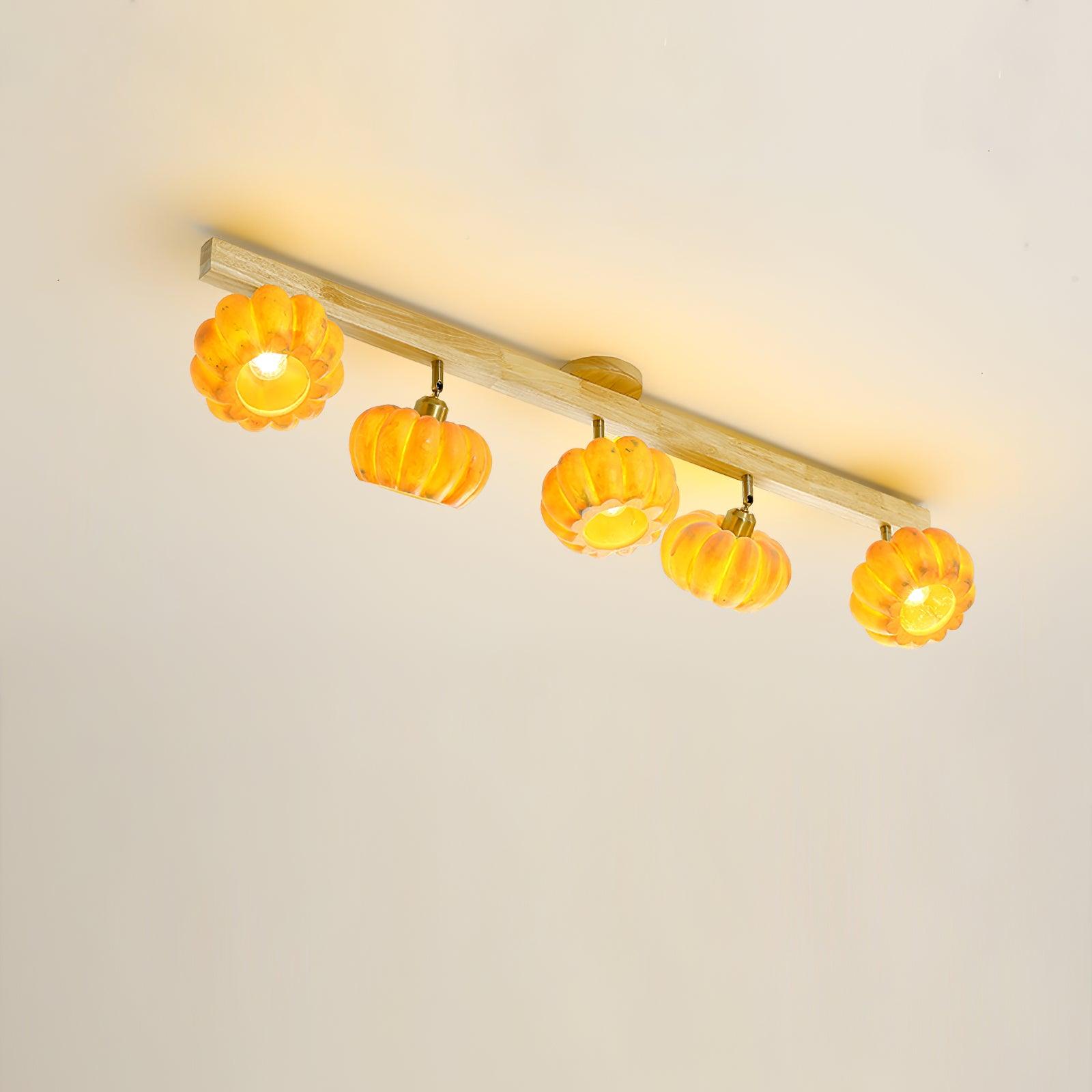 Pumpkin Plafonnier en Bois