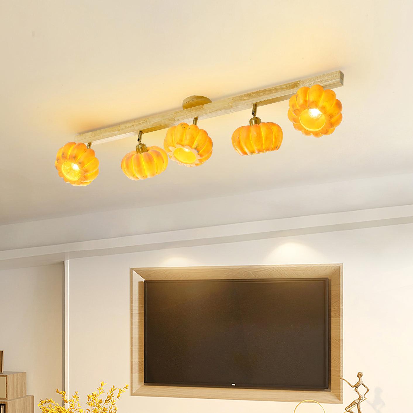 Pumpkin Plafonnier en Bois