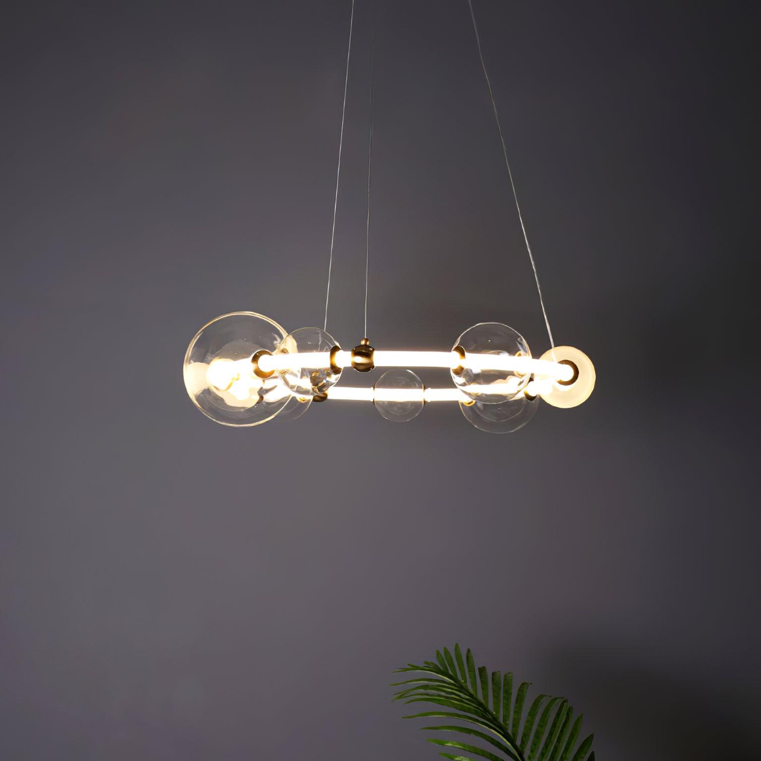 Lustra Lustre en Verre Minimaliste