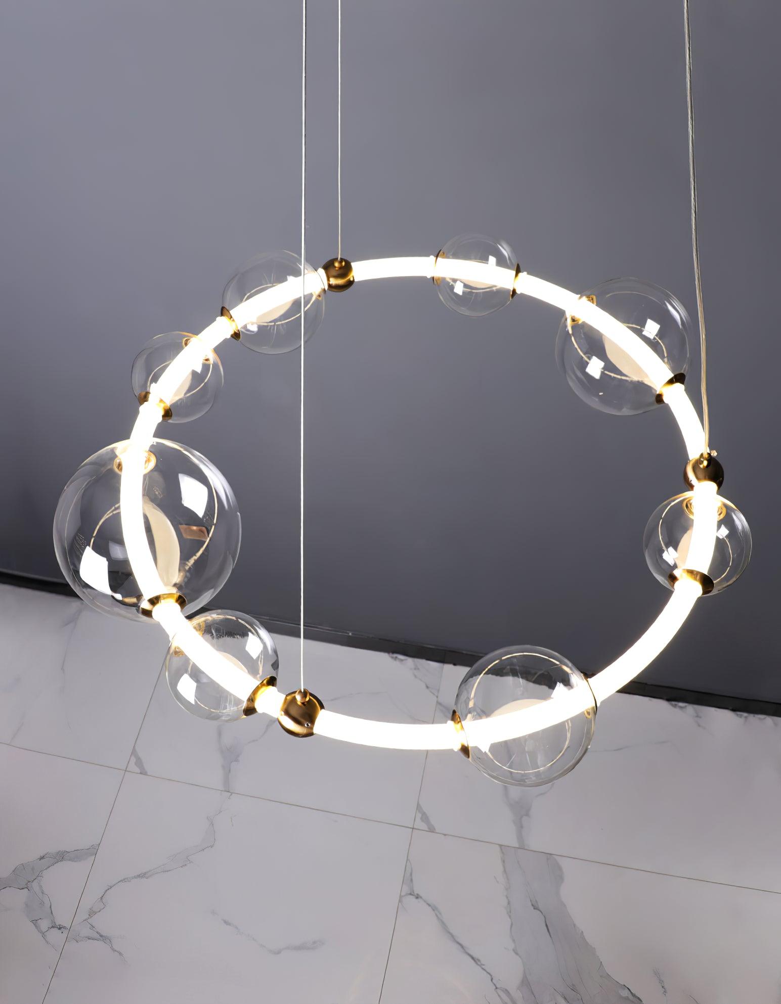 Lustra Lustre en Verre Minimaliste
