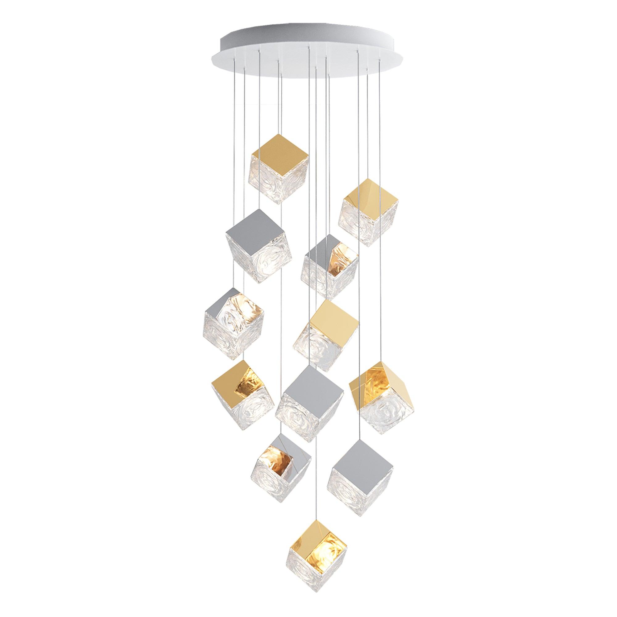 Arco Lustre Cubique Géométrique Artistique