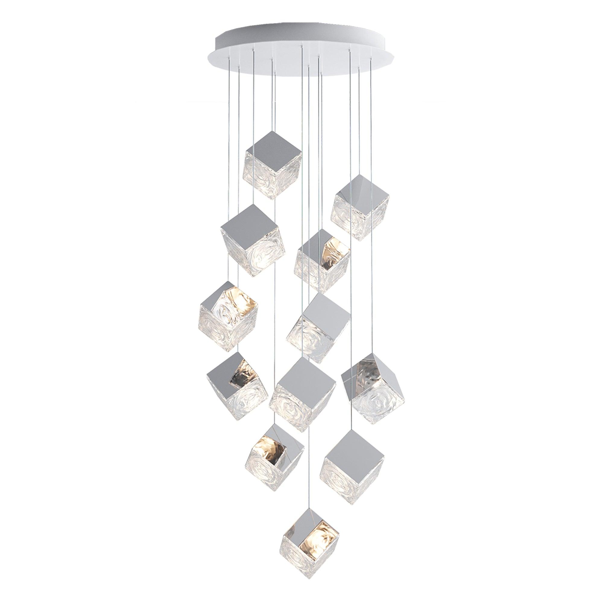 Arco Lustre Cubique Géométrique Artistique
