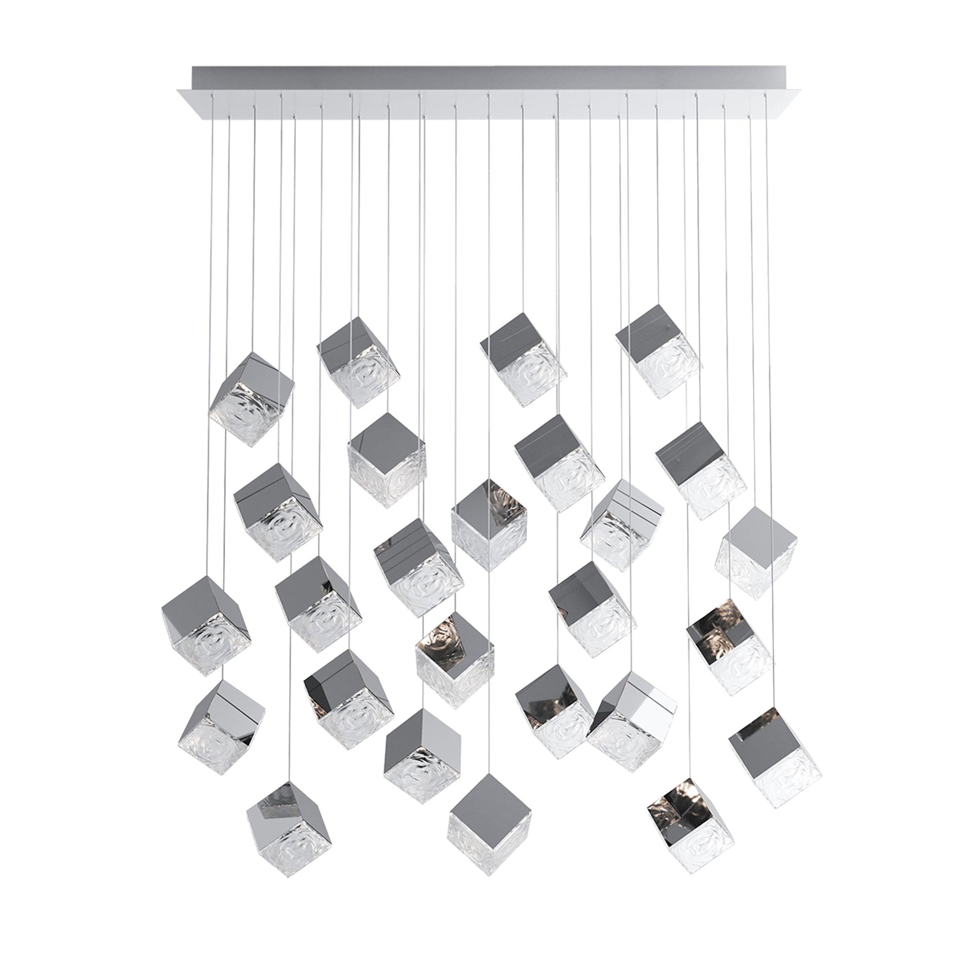 Arco Lustre Cubique Géométrique Artistique