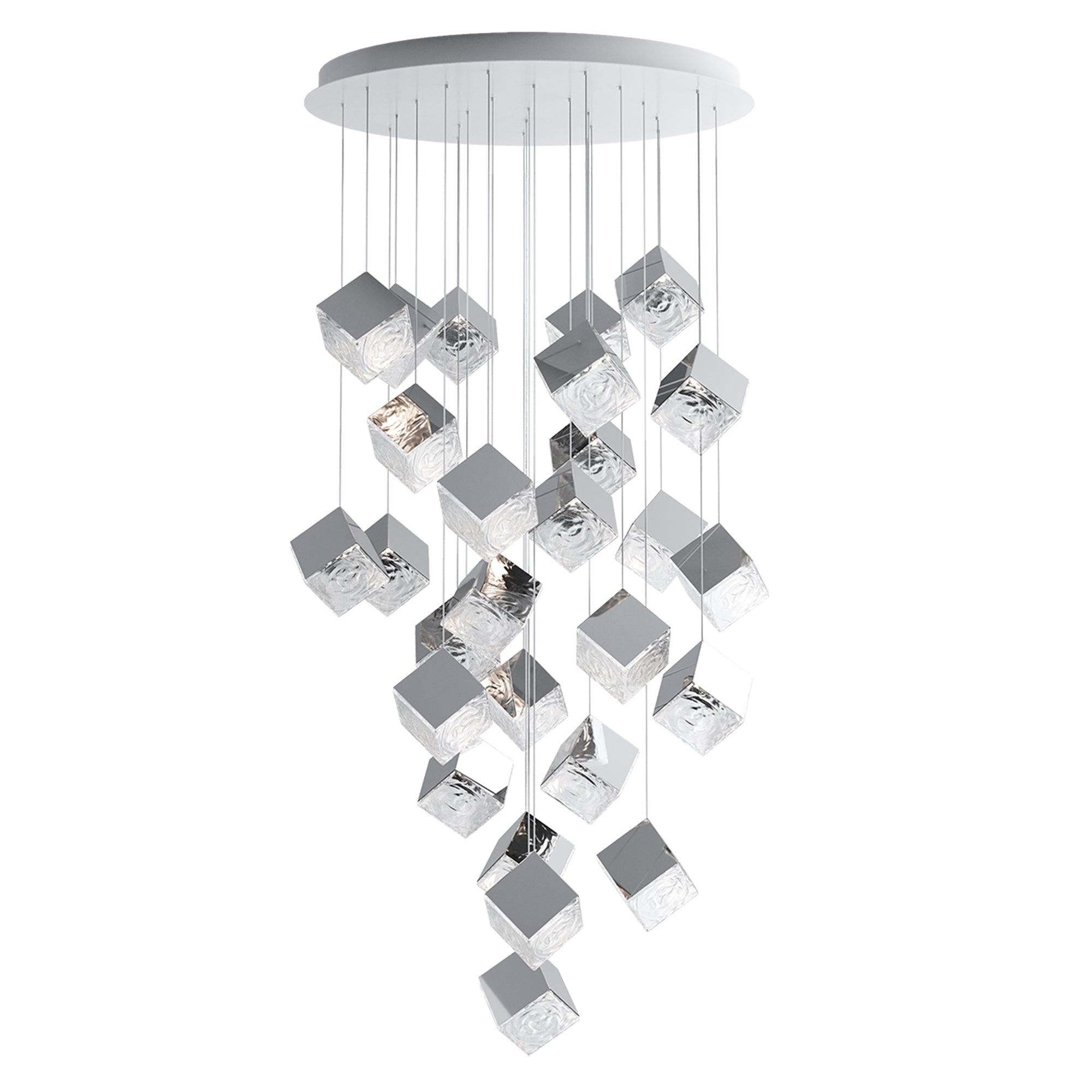 Arco Lustre Cubique Géométrique Artistique
