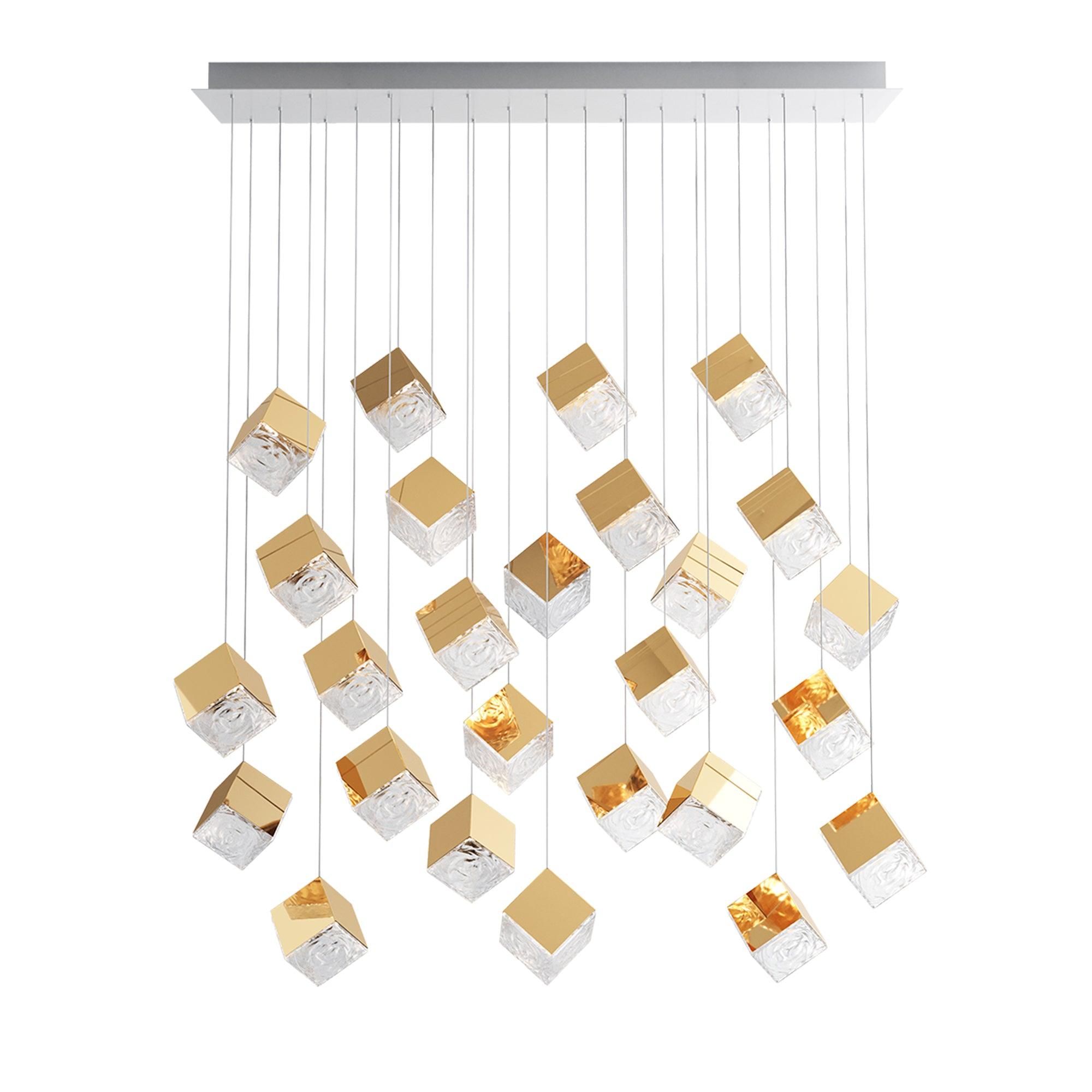 Arco Lustre Cubique Géométrique Artistique