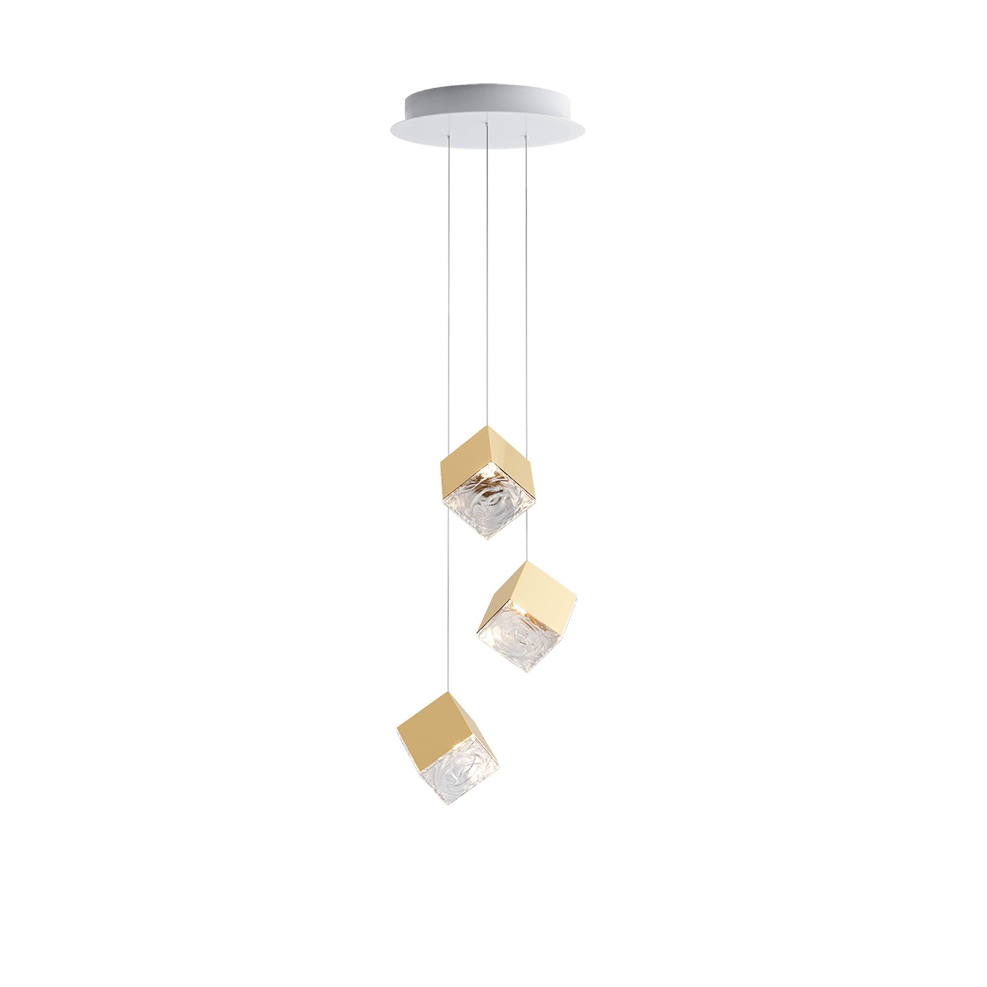Arco Lustre Cubique Géométrique Artistique