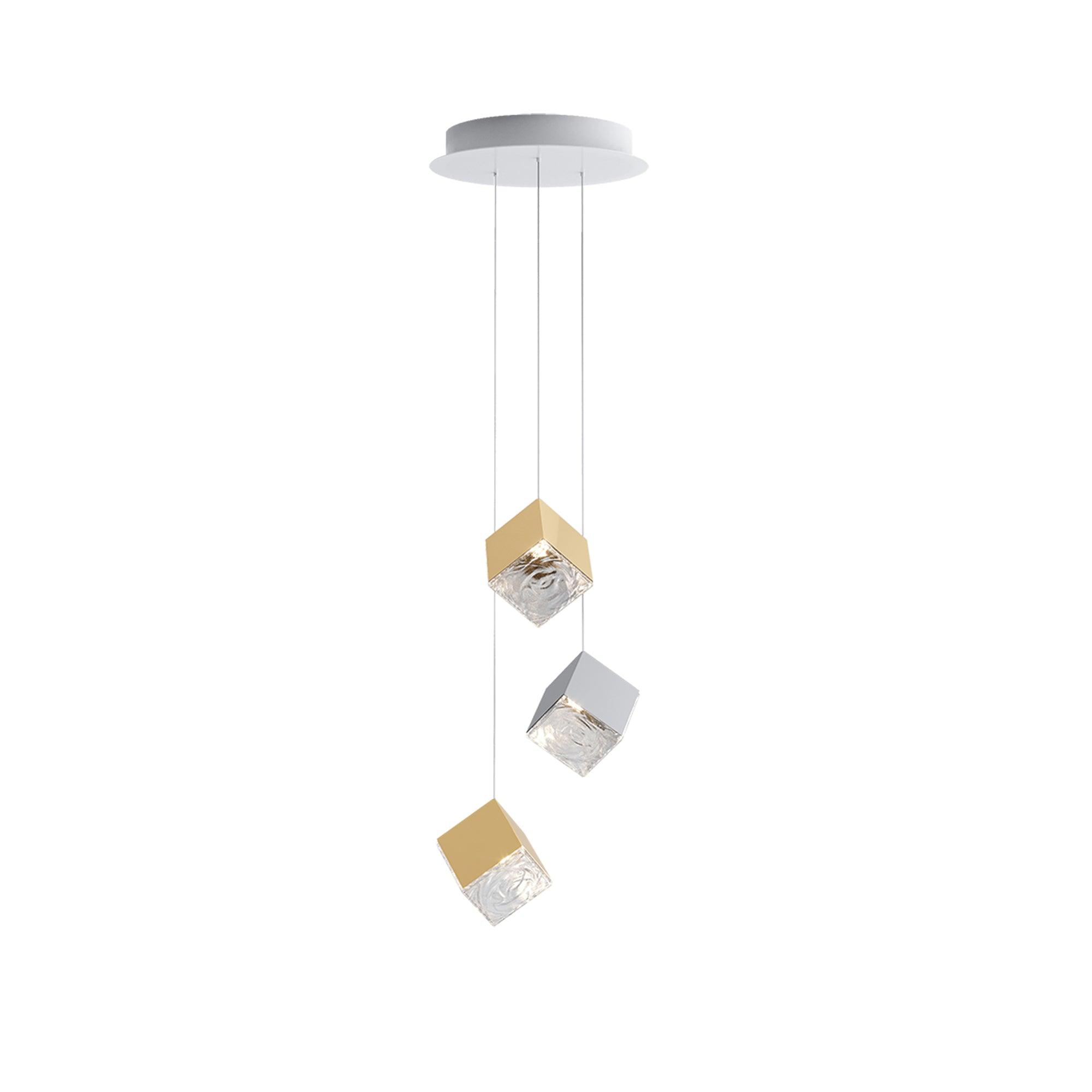 Arco Lustre Cubique Géométrique Artistique