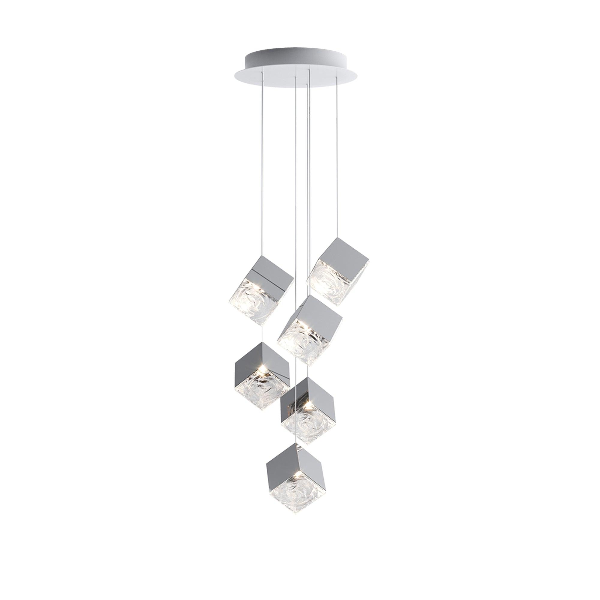 Arco Lustre Cubique Géométrique Artistique