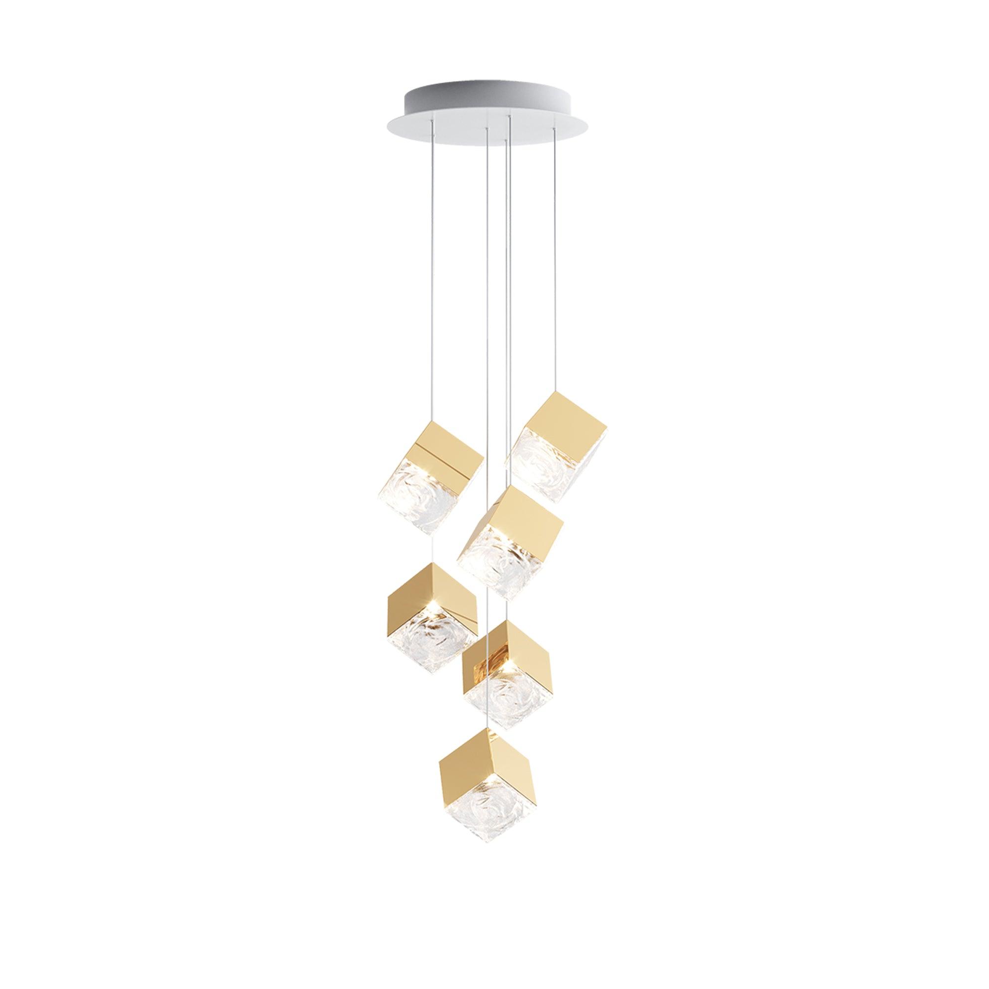 Arco Lustre Cubique Géométrique Artistique