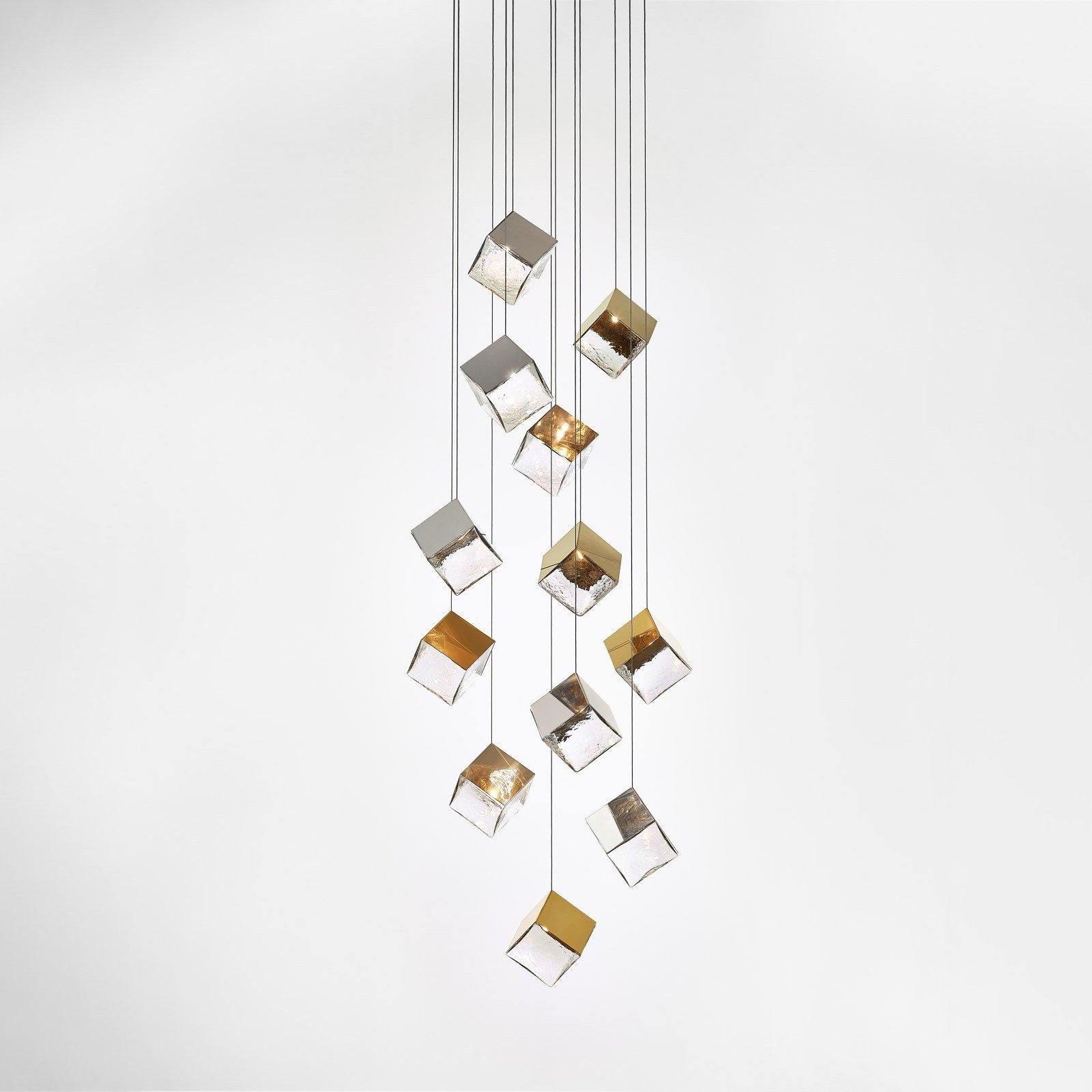 Arco Lustre Cubique Géométrique Artistique