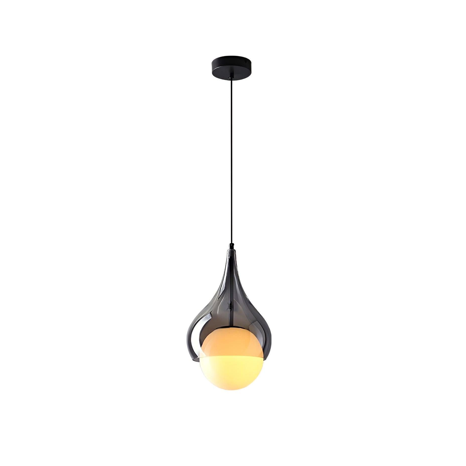 Droplet Suspension en Verre Élégante