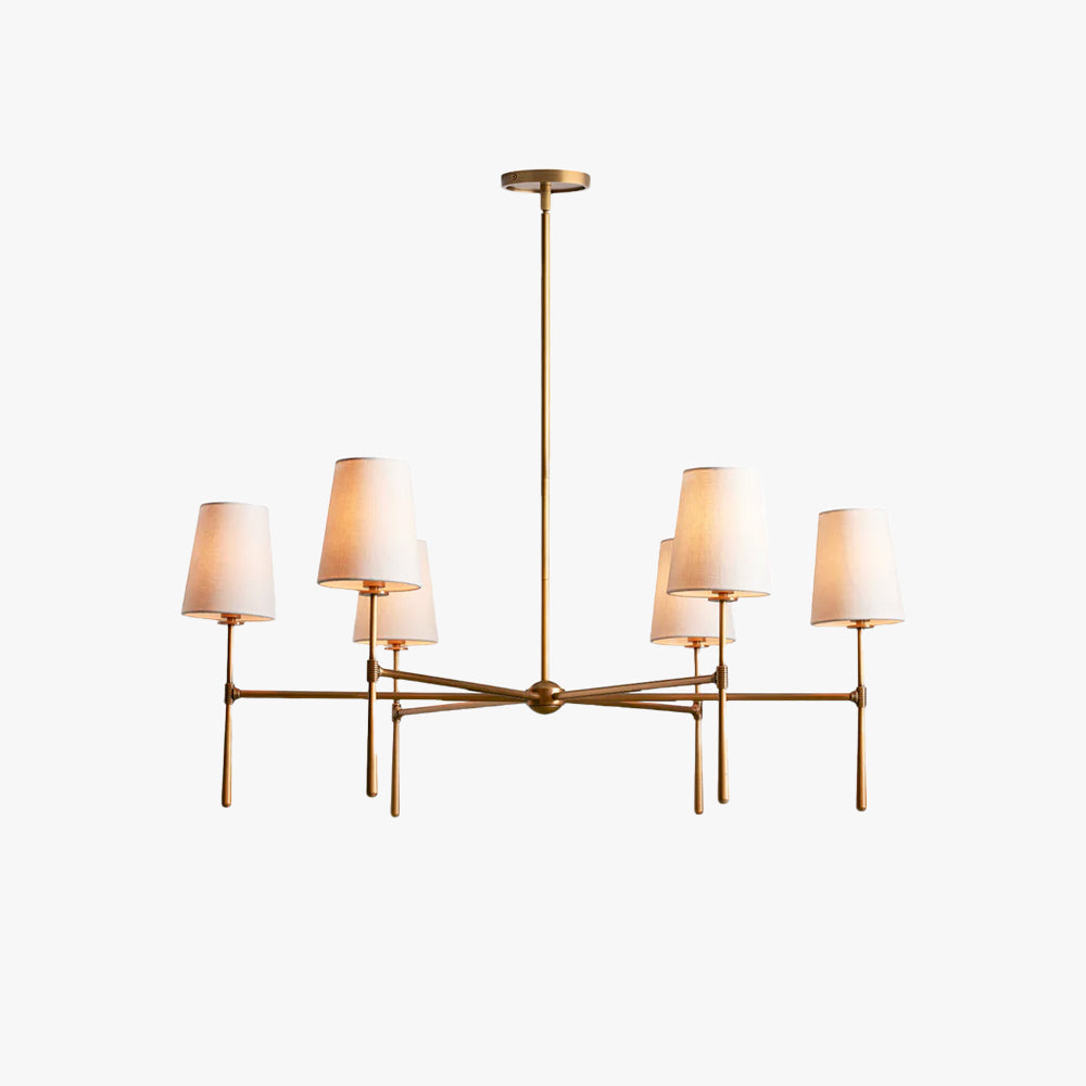 Valea Lustre à 4/6 Têtes Style Mid-Century