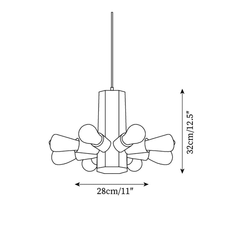 Radia Suspension Bois Exposé Industriel