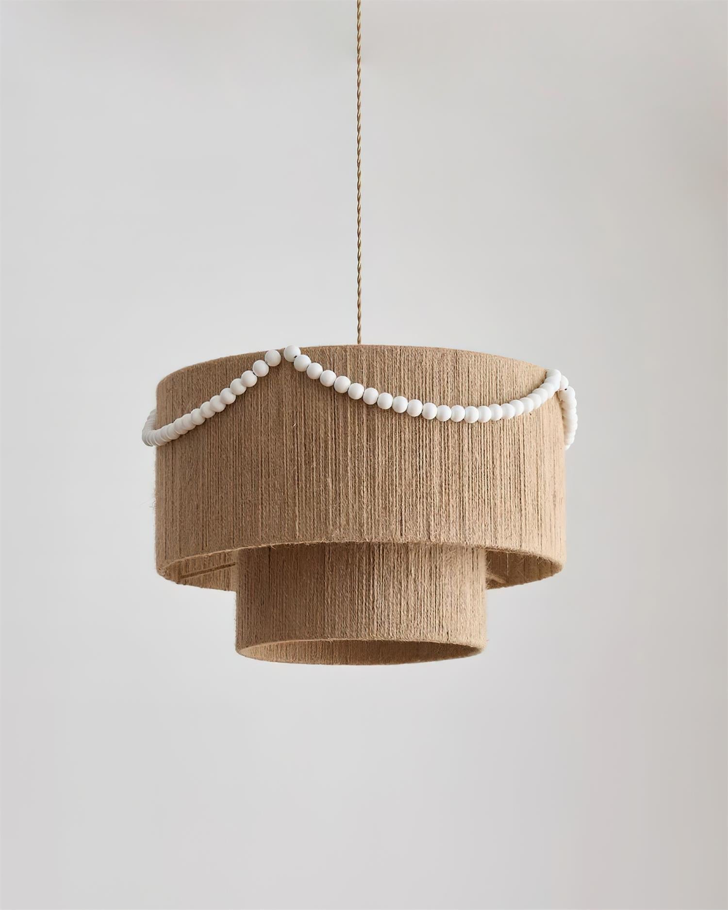 Raffine Suspension Moderne en Bois