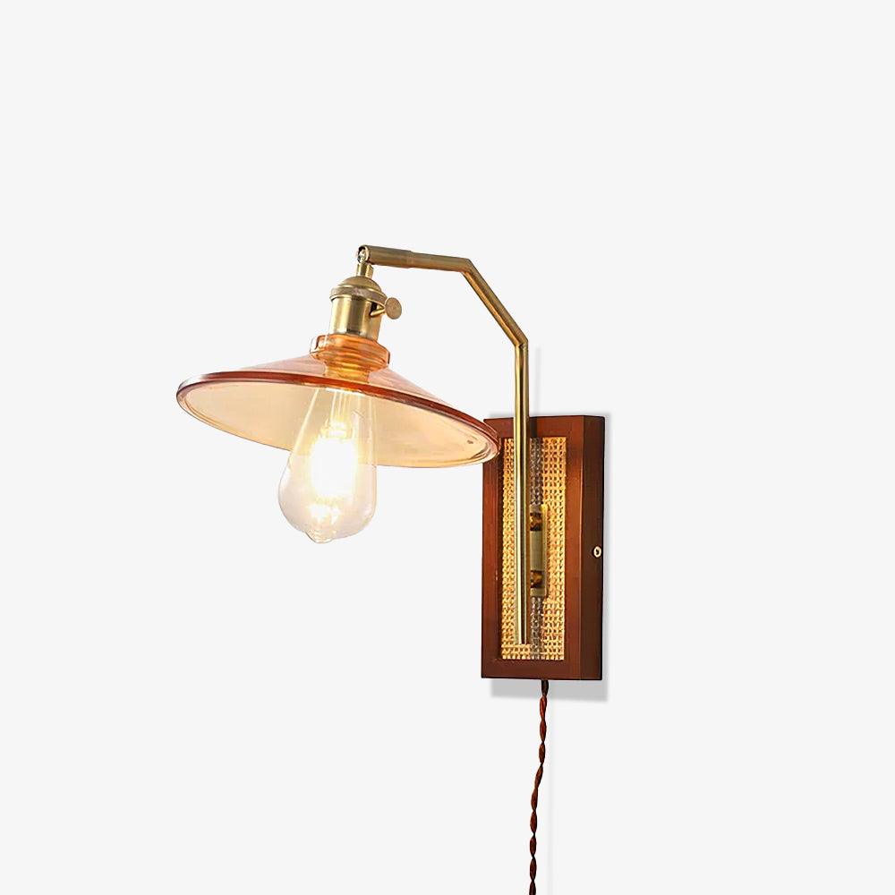 Cusorion Premium Nordic Art Glass Bamboo Wall Lamp
