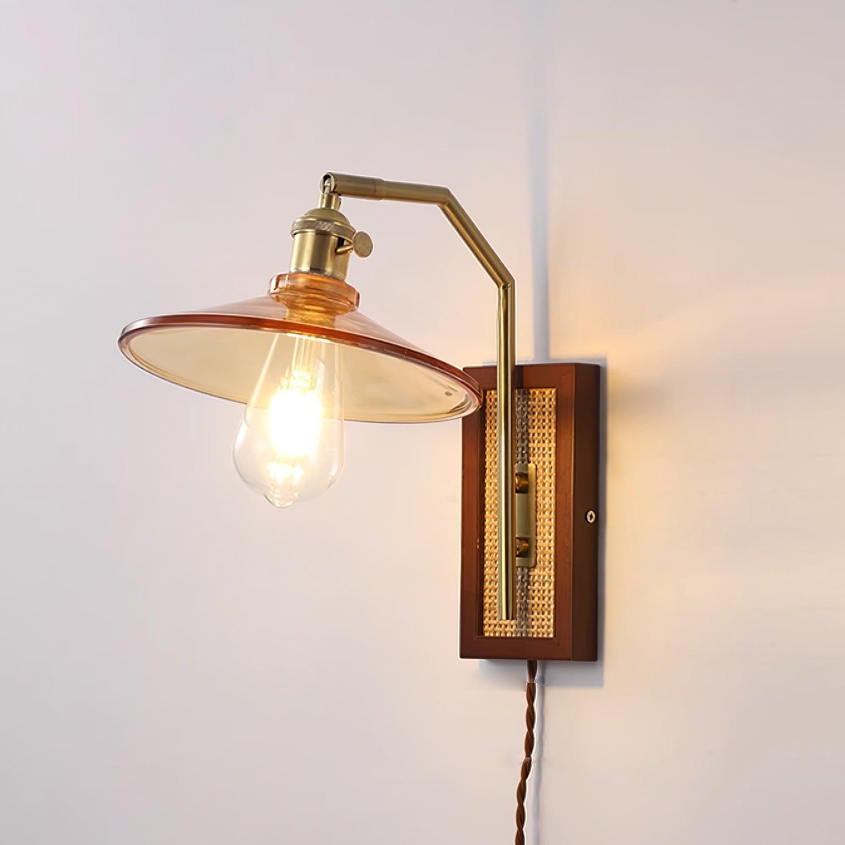 Cusorion Premium Nordic Art Glass Bamboo Wall Lamp
